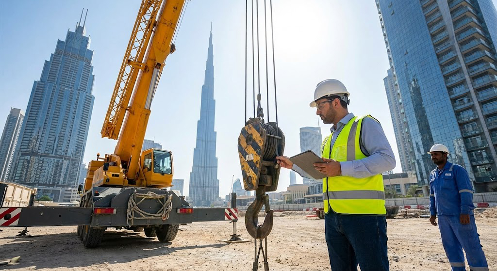 lifting equipment inspection services in UAE